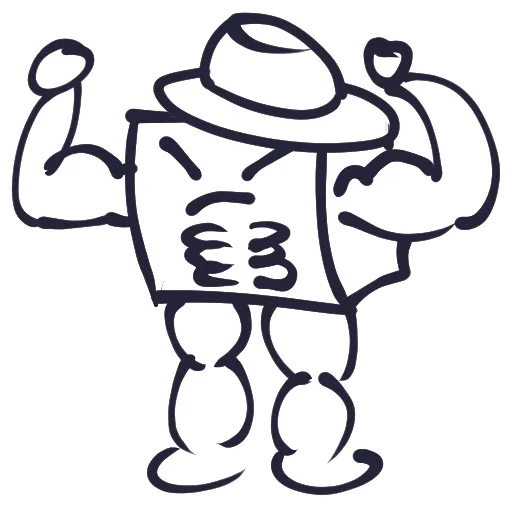 agent-muscle-sticker